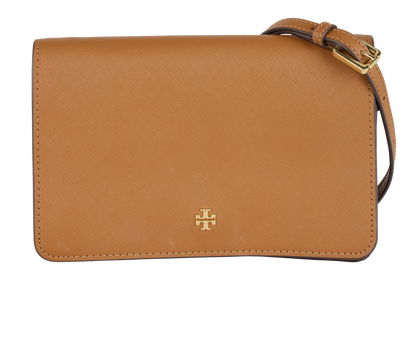 Emerson Combo Crossbody, &pound;140, Handbags, Tan, Leather, Front view